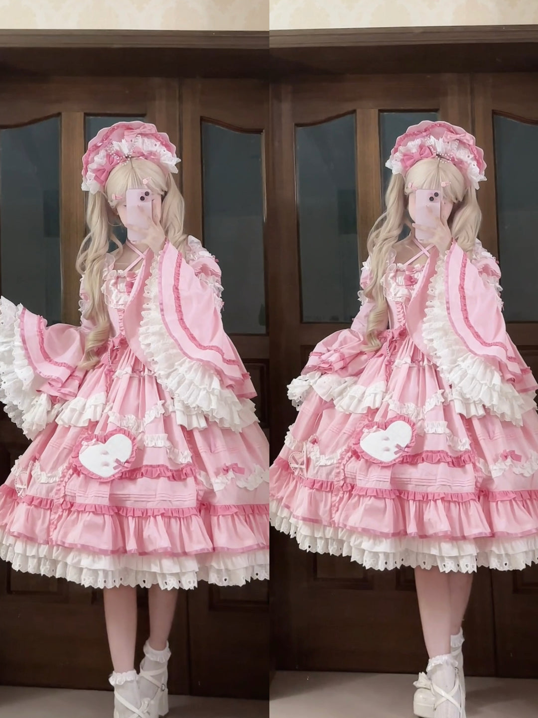 Perfect Original Design~Audelia~Plus Size Sweet Lolita OP with Halter Neckline