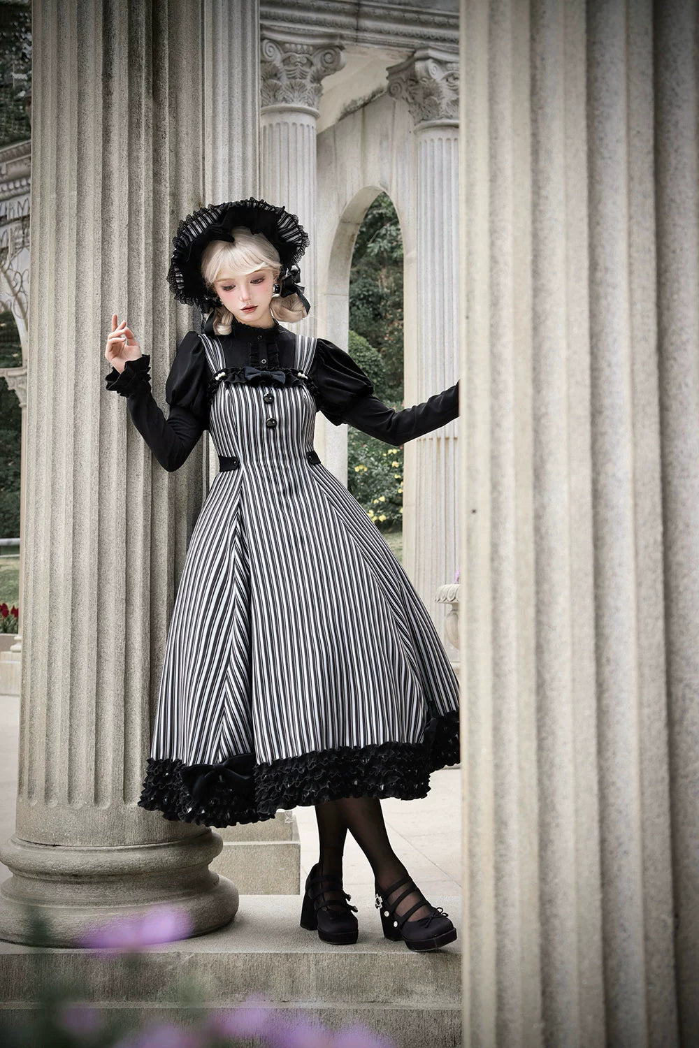 Miss Point - Classical Chocolate - Classic Lolita Blouse Customized Reteo Lolita Shirt 40840:679322