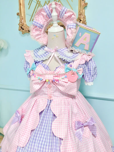 (BFM)Fluff Mollie~Bean Breakfast~Sweet Lolita Overskirt Daily Daily Petaled Skirt 1.0 Pink  