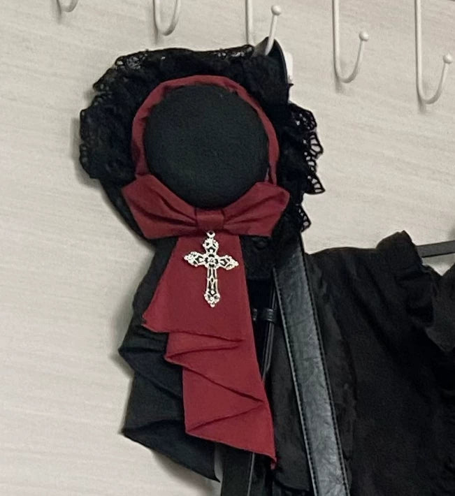 Cross Nocturne - Gothic Lolita Accessory with Cross Details 45543:852021