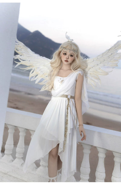 (Buyforme)Eternal Island of Girls~Lolita Tethys Tears Greek JSK Dress   