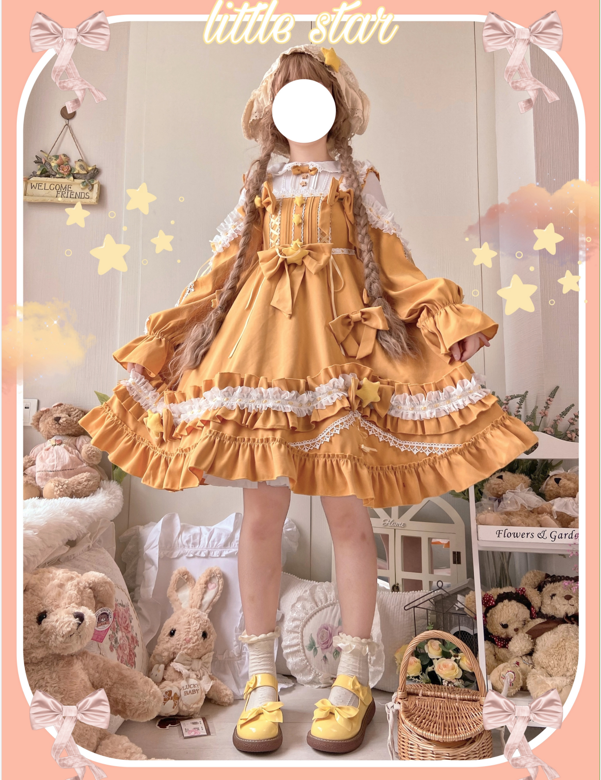 【S】elu.ワンピース　Aurora dress dot S】elu.ワンピースAurora dress dot