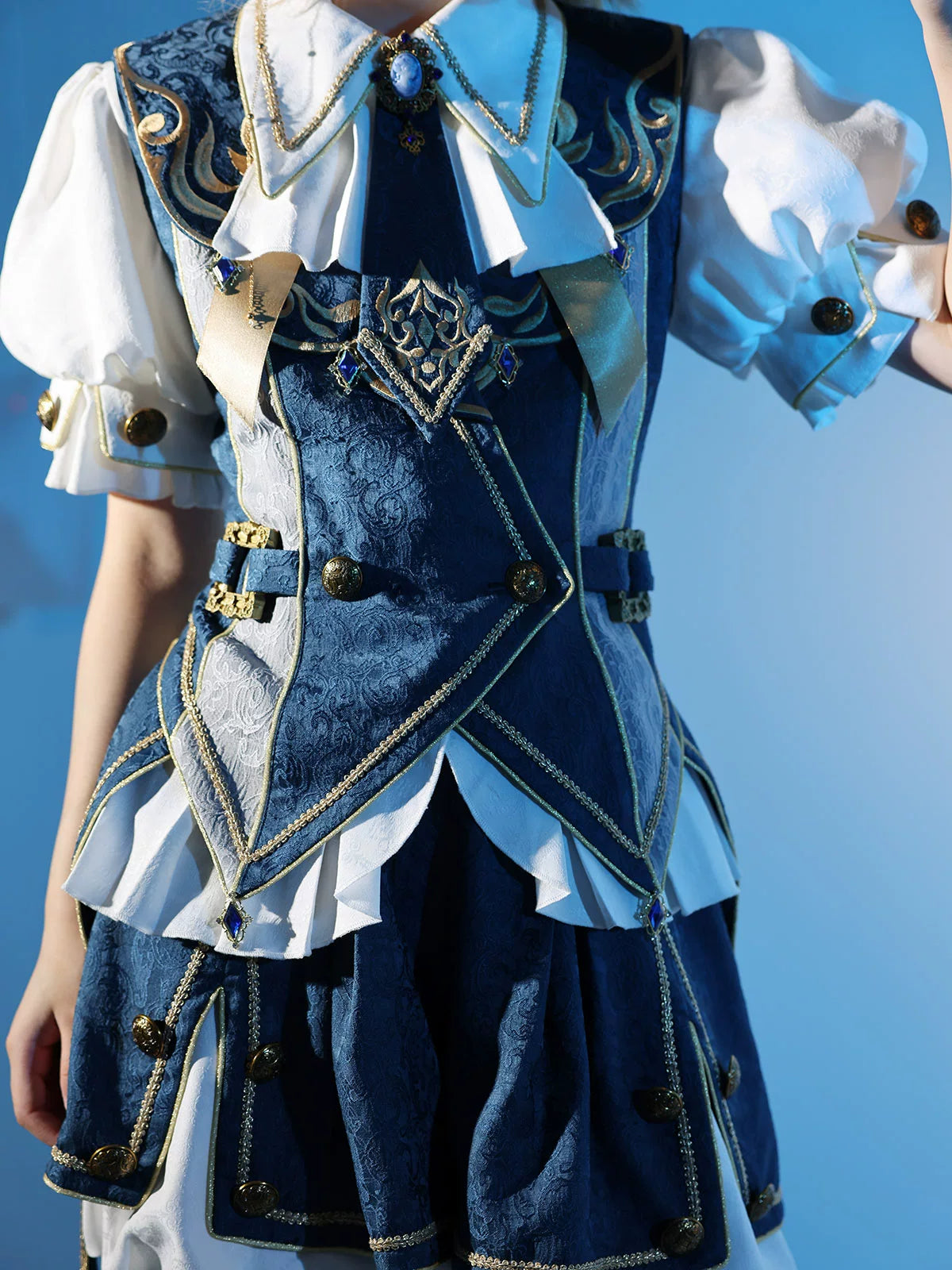 Your Princess - Contract Magic - Jacquard Ouji Lolita Vest Outfit 43708:784097