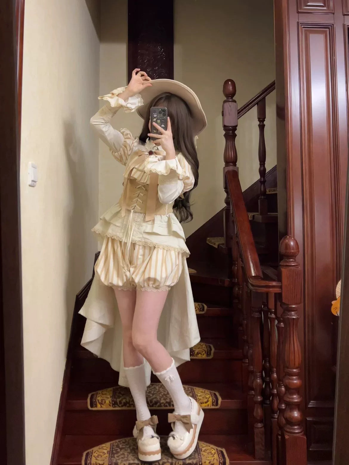 Uncle's Workshop - Ouji Lolita Shirt Set Prince Style Bloomers