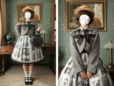 (BFM)Vcastle~Winter Lolita Coat Short Wool Coat   