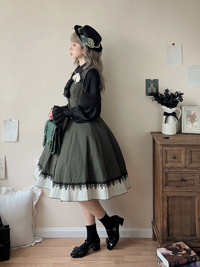 Forest Song~Artemis~ Classic Lolita JSK Double Sided Lolita Dress   