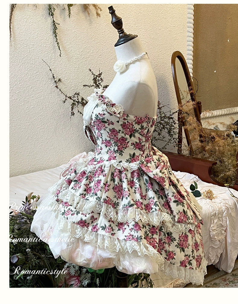 Diamond Honey~Sweet Lolita JSK Dress Sleeveless Dress for Spring Summer 35512:494138