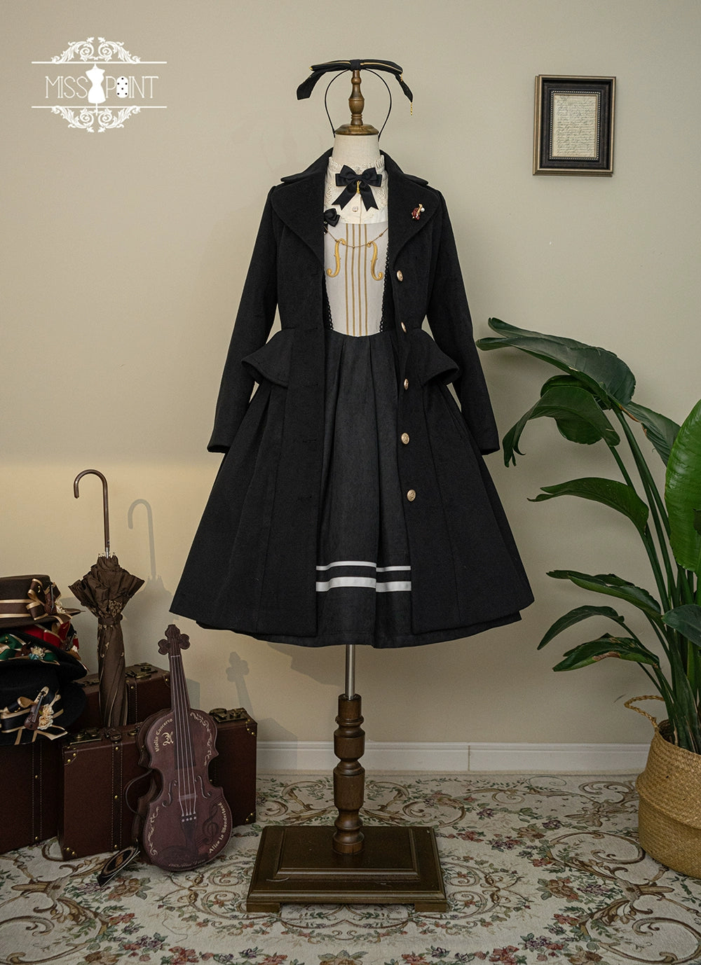 (BFM)Miss Point~Customized Lolita Jumper Dress~Elegant College Lolita JSK 32198:377356
