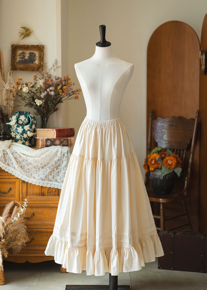 Forest Wardrobe - Forest Pastoral - Elegant Lolita Square Neck Long OP (2XL L M S XL / Pre-order) 43452:776547