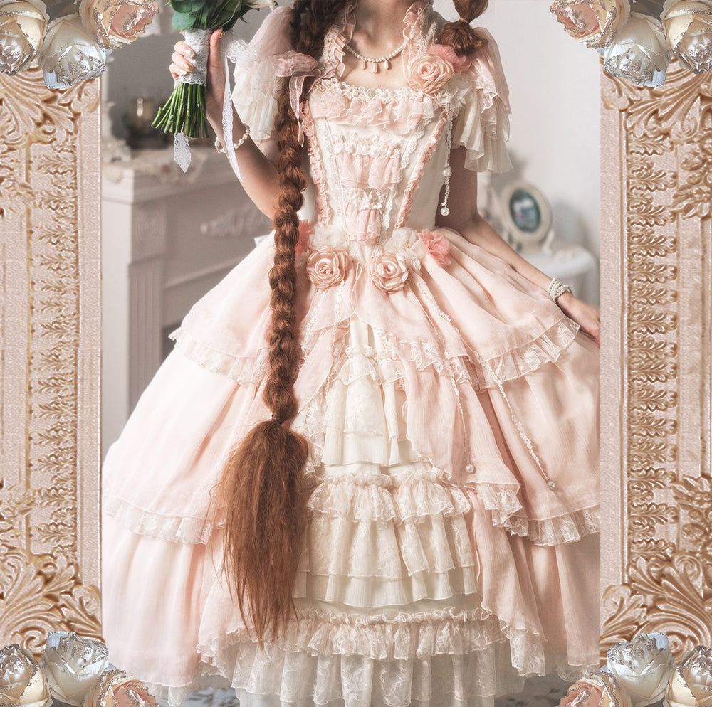 Henrietta~Look for Butterflies~Elegant Lolita Princess Dress Multicolor Custom Size   