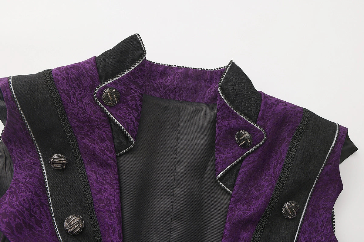 Immortal Thorn - Eternal Crimson Moon Forest - Ouji Lolita Tailcoat Jacket