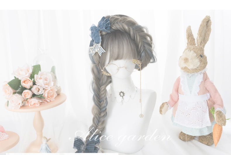 Alicegarden - Diana - Sweet Lolita Long Curly Gray Gradient Wig