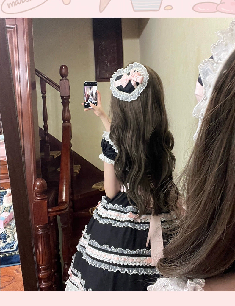 NanShengGe - Love Ice Cream - Sweet Lolita OP Dress Plus Size Multicolor