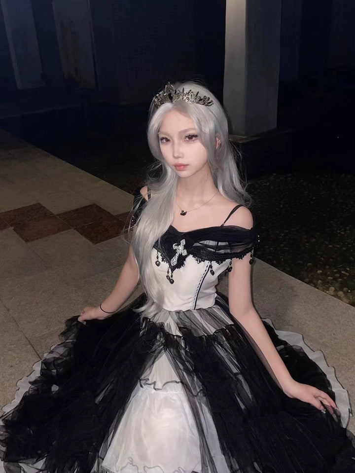 Daydream Whisper~Aphrodite~Gothic Lolita JSK Bridal Wedding Lolita Dress