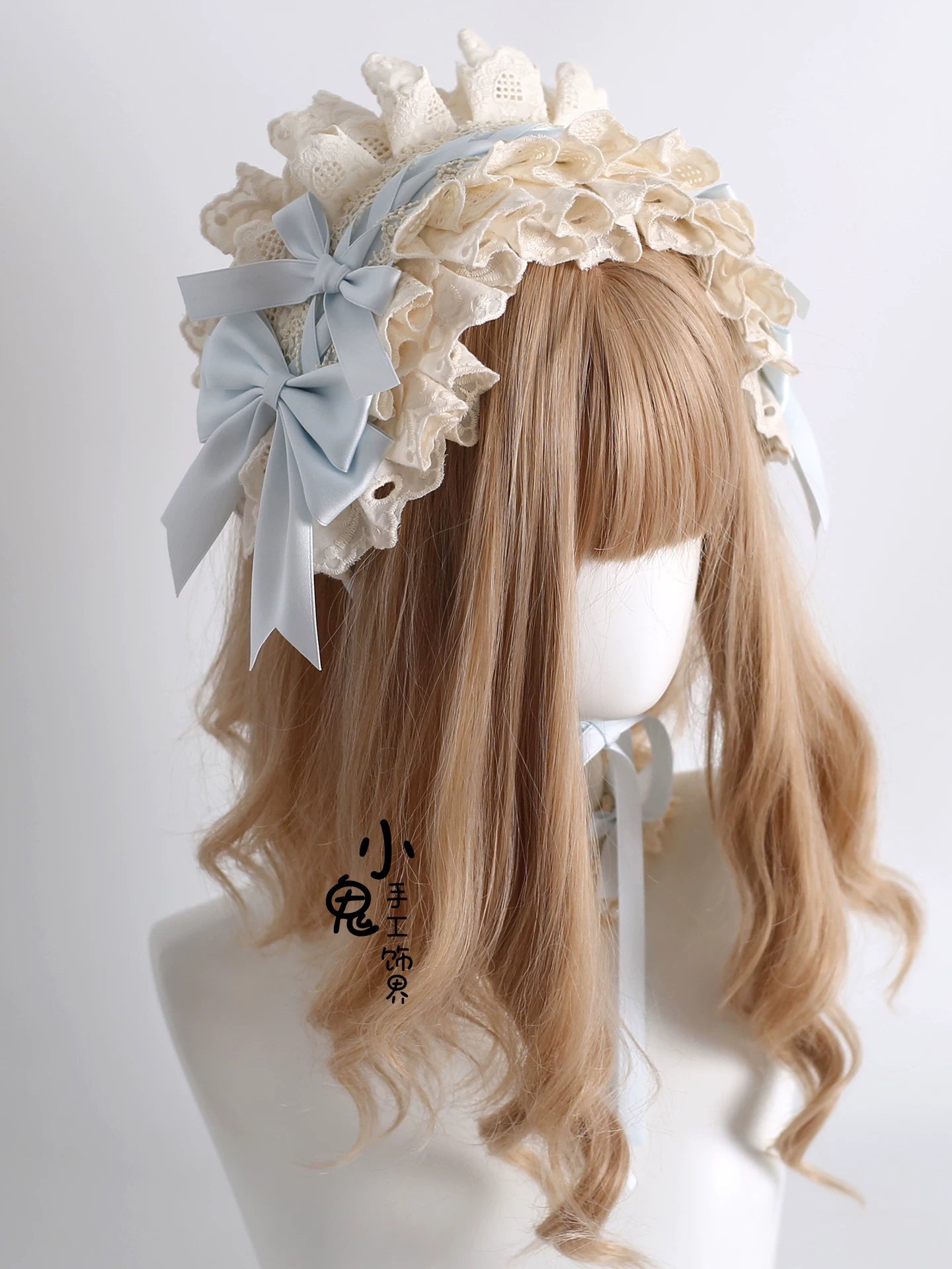 Little Butterfly - Sweet Lolita Headdress Set, Lace & Bows