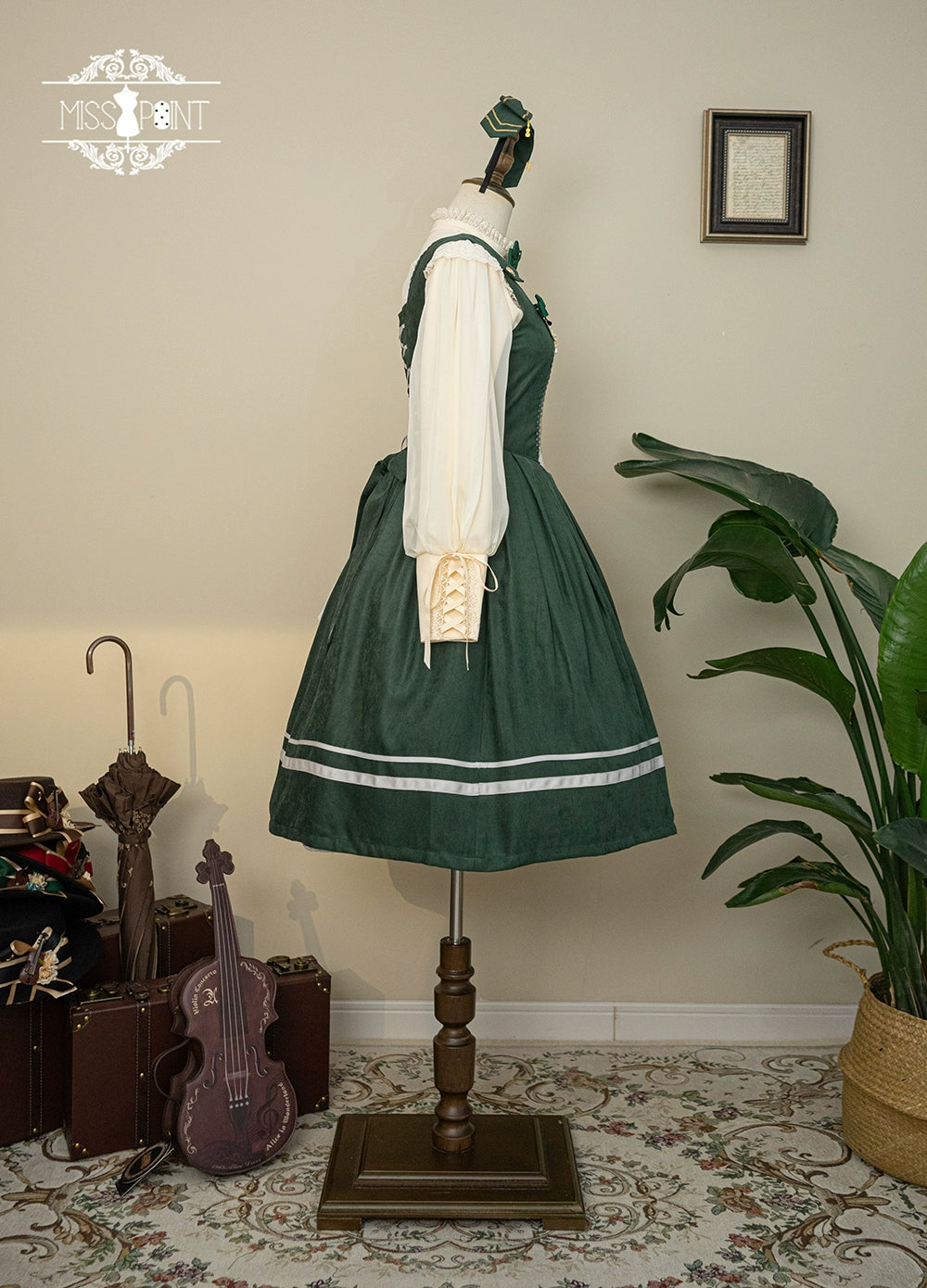 (BFM)Miss Point~Customized Lolita Jumper Dress~Elegant College Lolita JSK   