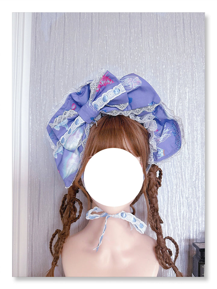 Artemida Tale - Daughter of the Sea - Sweet Lolita Undersea World Print Headdress Set 43360:774480