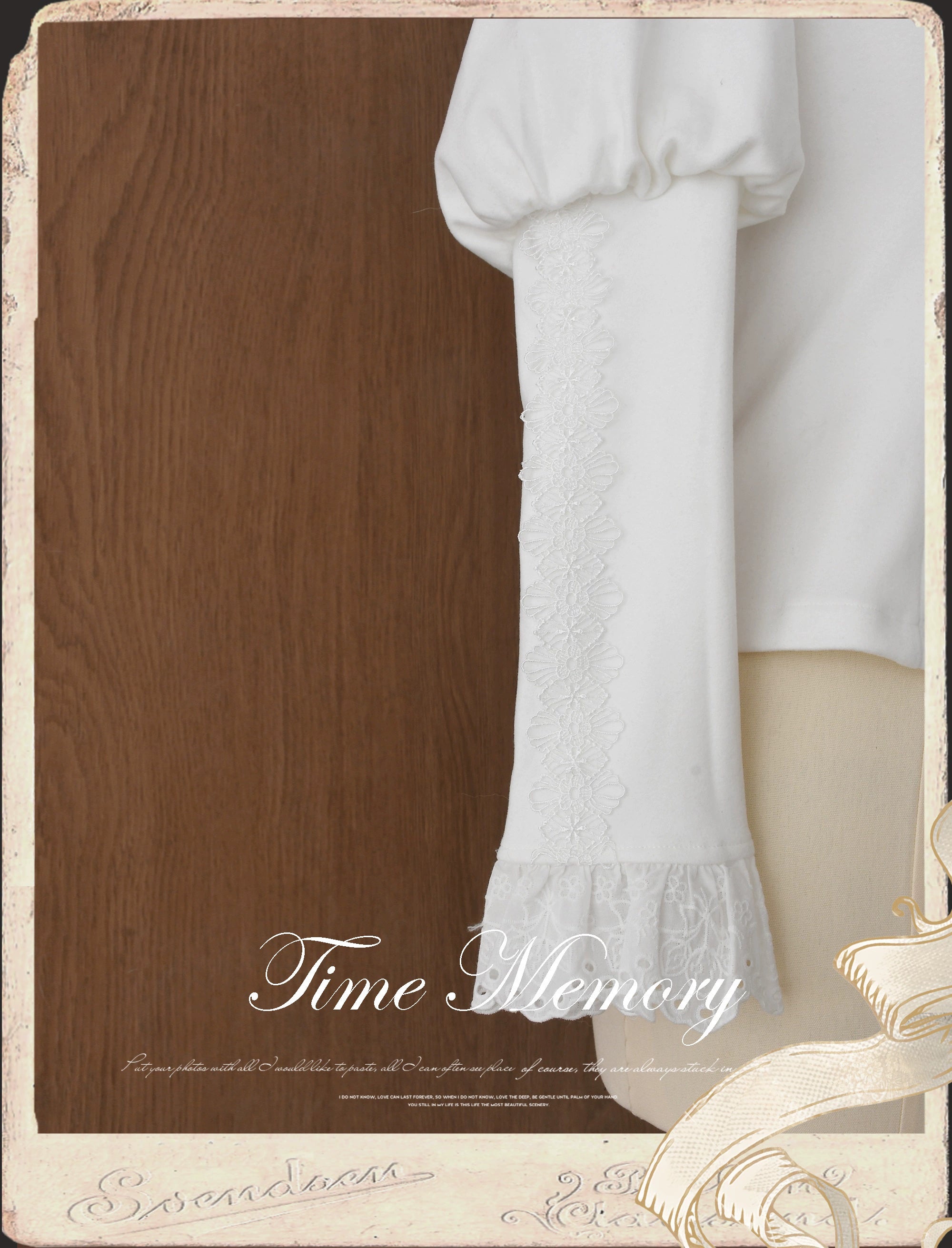 Time Memory~Cozy and Warm~Elegant Lolita Shirt Slimming Mutton Sleeves Blouse 34592:463290