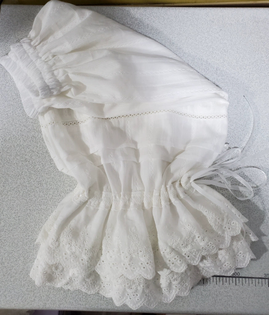 (BFM)WangYan&Summer~Sweet Lolita Bloomers Drawstring Warm Leggings Total length 60 cm Drawstring version (plain pattern cotton fabric) 