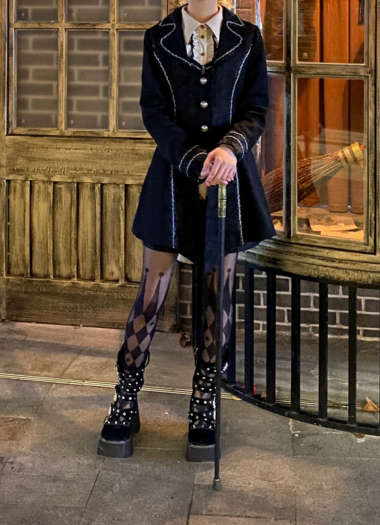 Oath of the Chapter - Ouji Lolita Suit Embroidered Prince Vest Shorts Coat 40532:661936