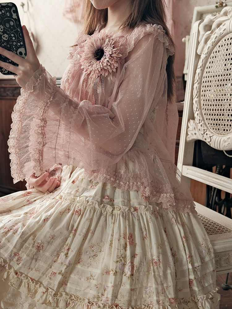 Sweet Dreamer~Yiyi~Classic Lolita Bolero Long Sleeve Tulle Outerwear