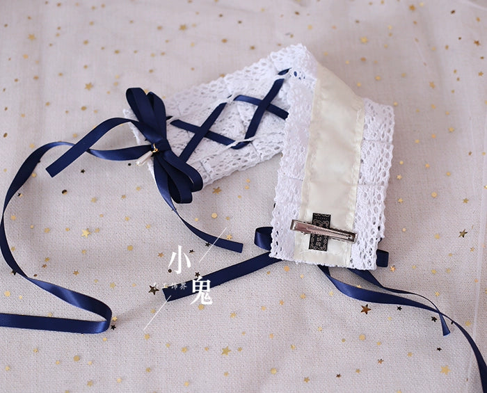 (BFM)Xiaogui~Japanese Style Sweet Lolita Lace Headband Multicolors   