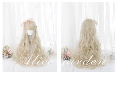 Alicegarden~Dessert chef~Elegent Lolita Wig Long Curly Hair Wigs   