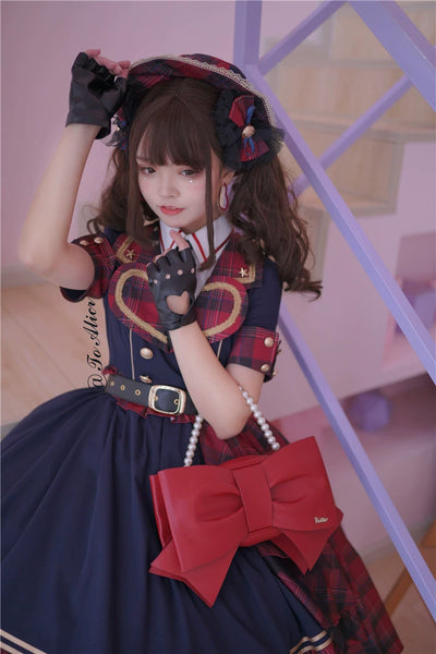 To Alice~Cute 3D Bow Lolita Bag Pearl Crossbody Handbag   