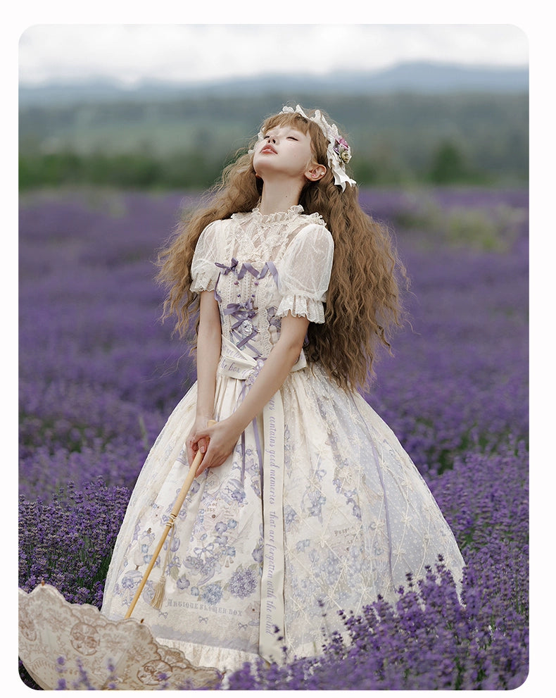 NanShengGe - Purple Memoirs - Plus Size Lolita Classic Dress Suit