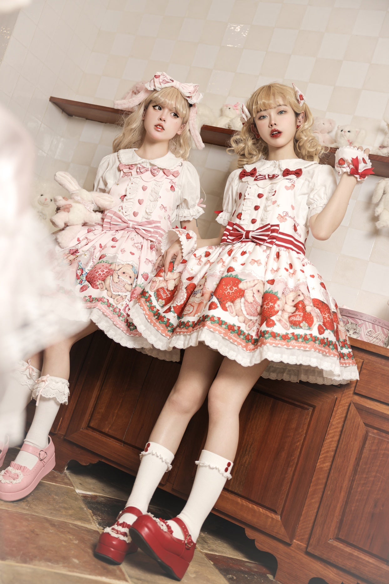 Sweet Lolita Salopette And Dress Set – 42Lolita