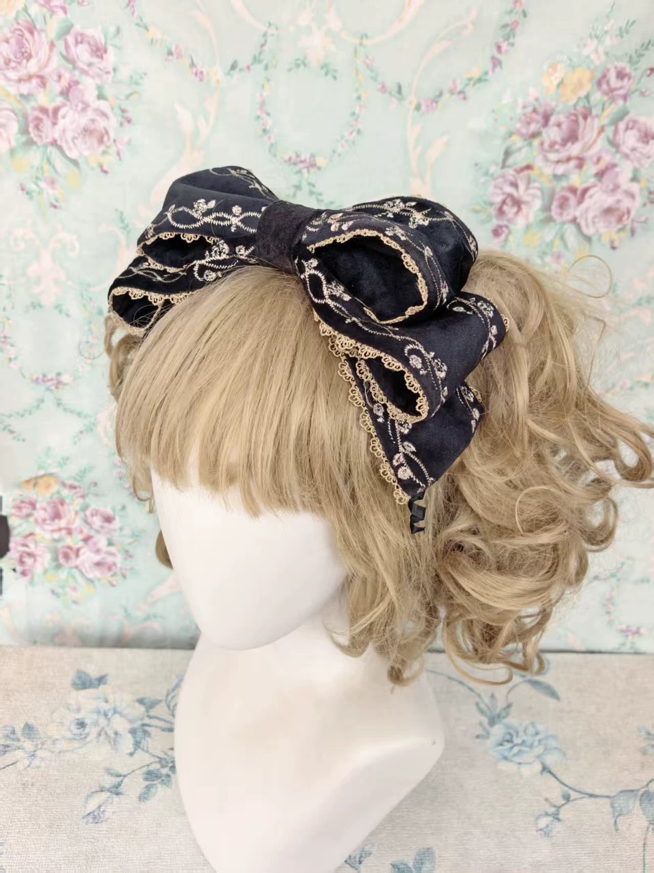 Cinderella - Velvet Classic Lolita JSK Dress, Princess Embroidery 44649:817880