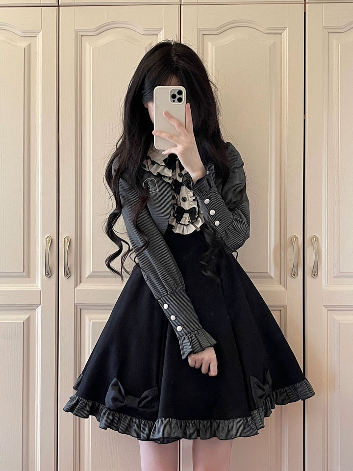 Chunhewusan~Viorel Nocturne~Classic Lolita OP Elegant Lolita Dress   