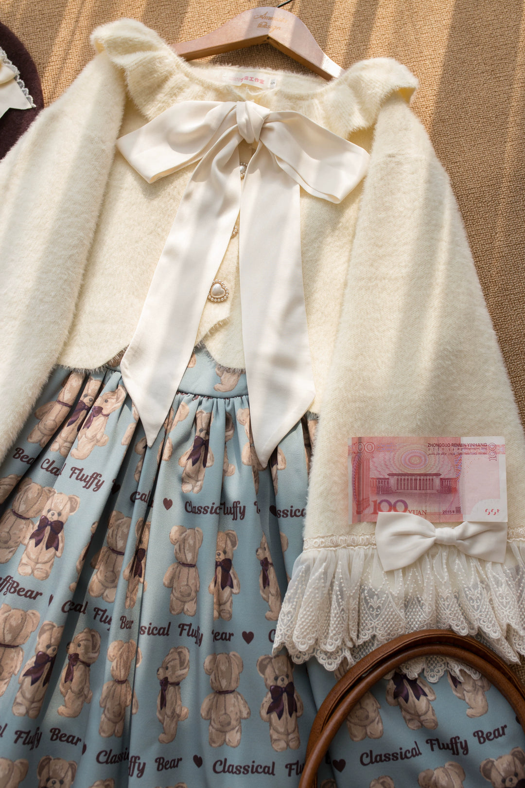 MIST~Qian's Letter~Sweet Lolita Sweater Winter Cardigan Coat