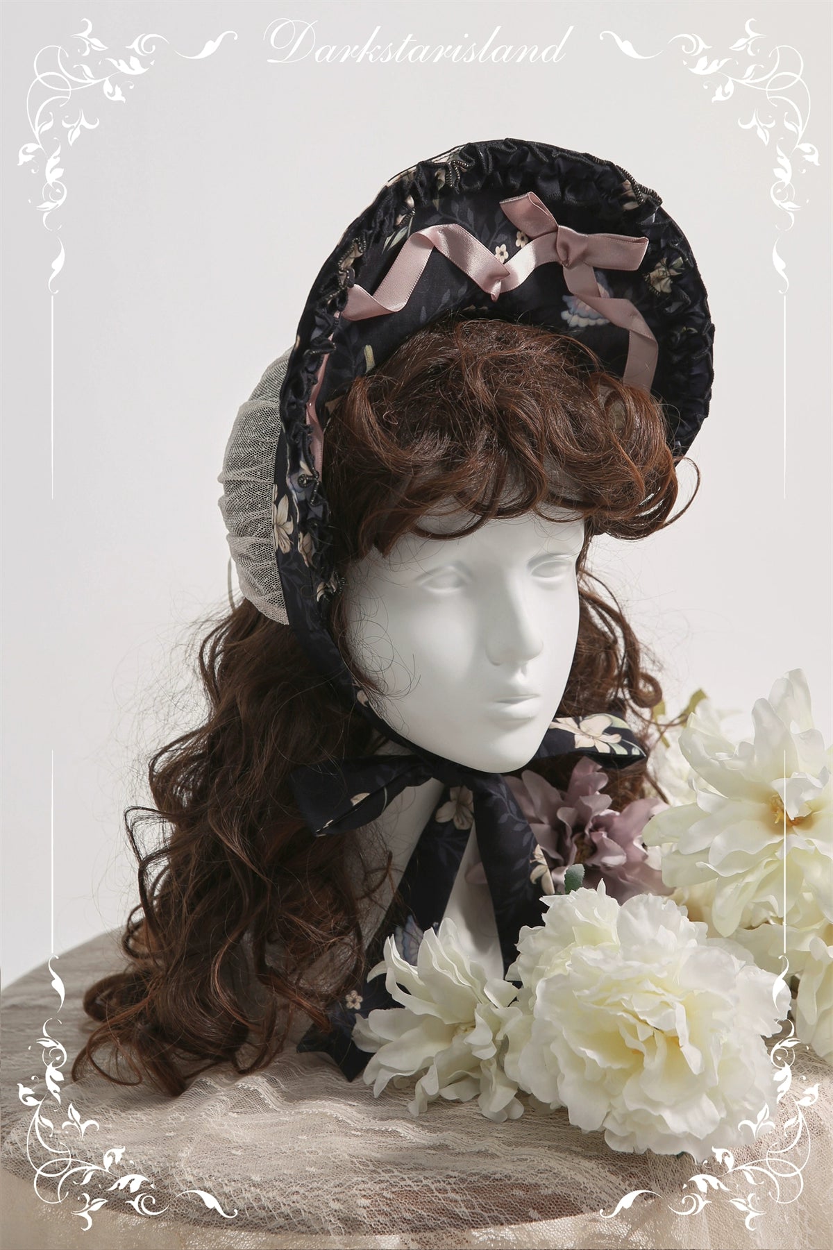 Dark Star Island~Lily&Mountain Breeze~Lily Lolita Accessories BNT One size fits all Black - BNT 