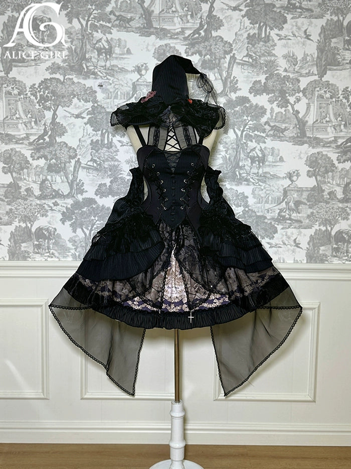 Alice Girl~Doll Mystery~Gothic Lolita Ruffled Sleeves Multi-Layer   
