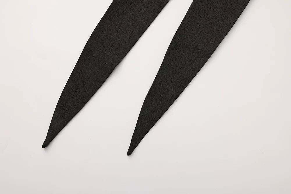 Immortal Murky Portrait - Ouji Lolita Long Swallowtail Black Coat