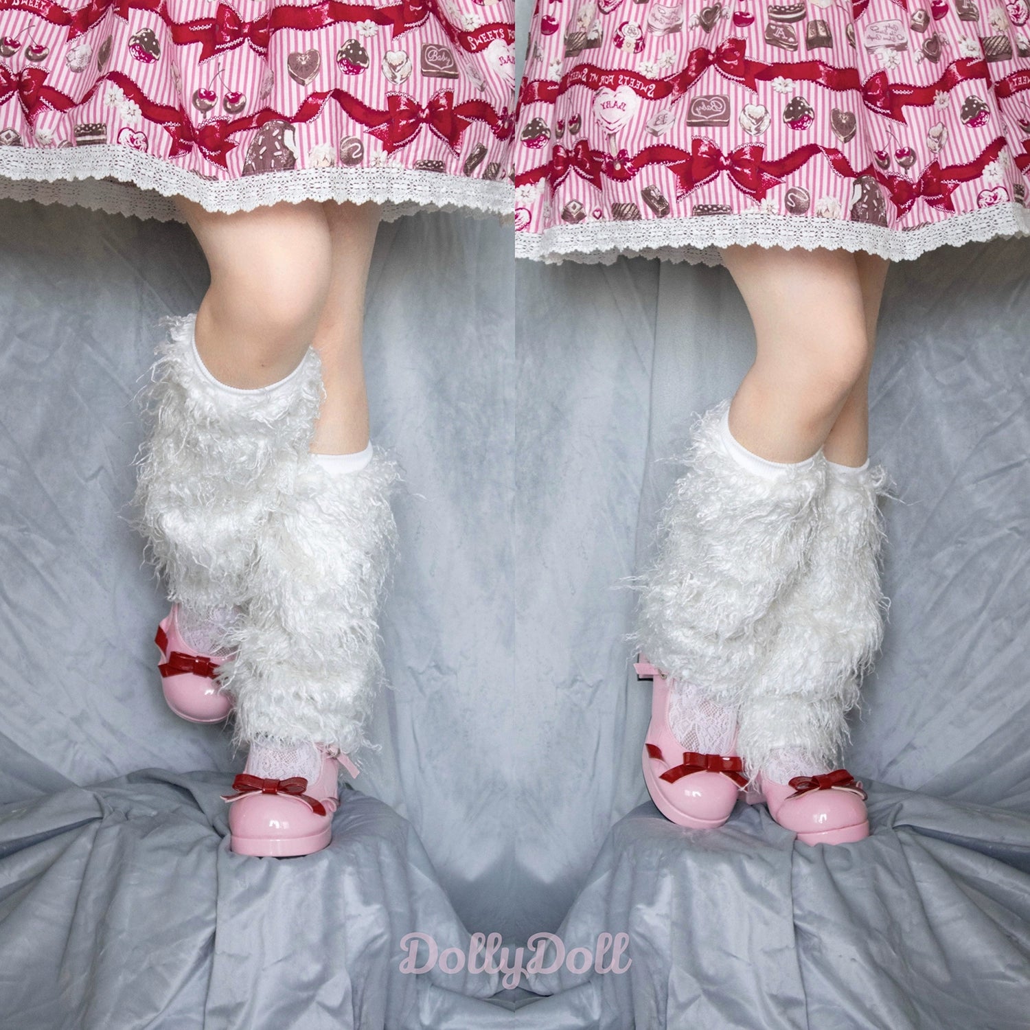 Dolly Doll~Lovers' Gift~Round Toe Middle Heel Mary Jane Lolita Shoes 32678:397902