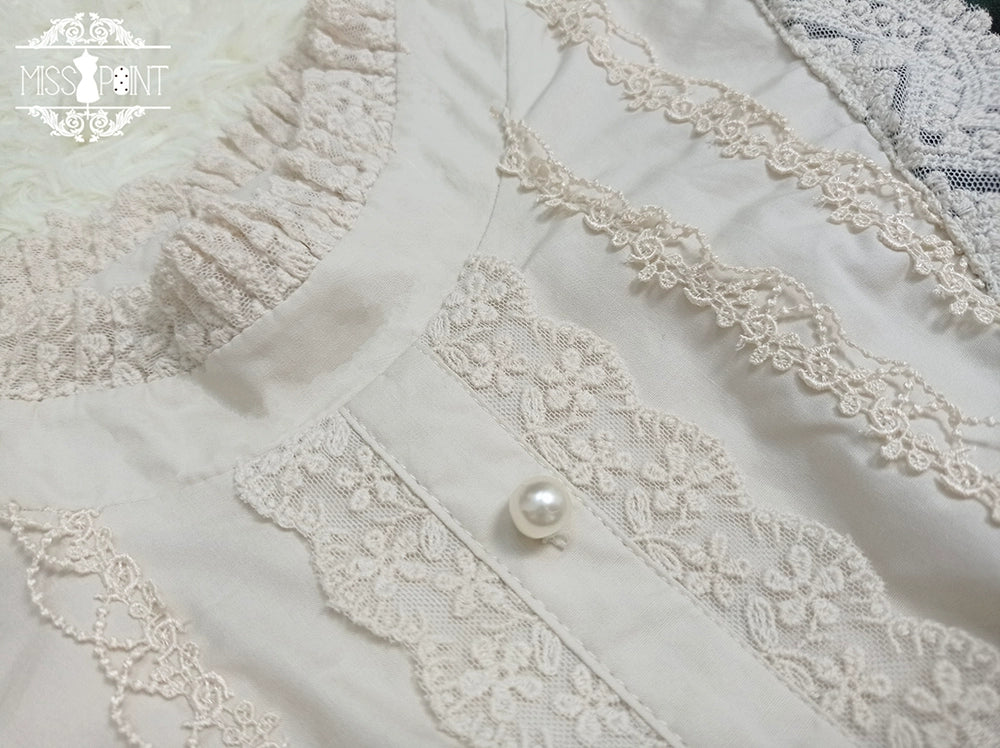 (BFM)Miss Point~Customized Lolita Dress Vintage Elegant Velvet OP Dress 32520:391610