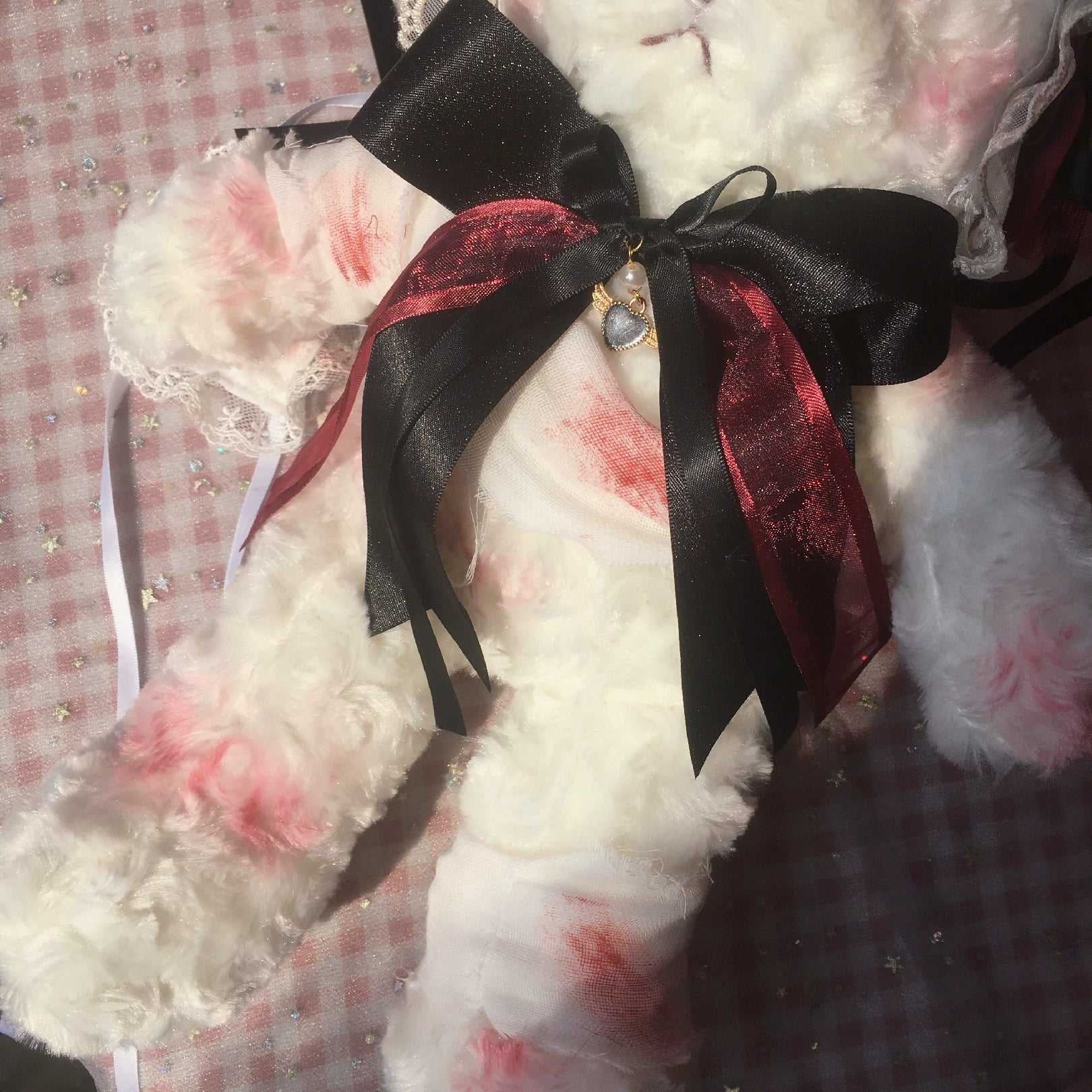 Chestnut Lolita - Gothic Lolita Bag Dark Bloody Bear Bag