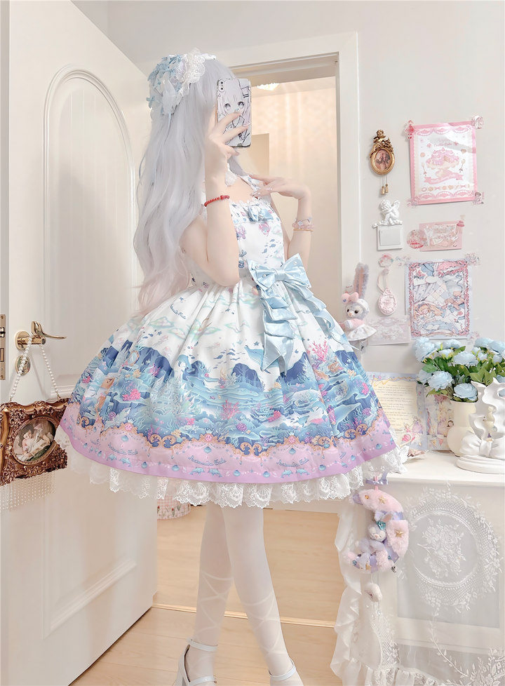 Artemida Tale - Daughter of the Sea - Sweet Lolita Undersea World Print Headdress Set 43360:774503