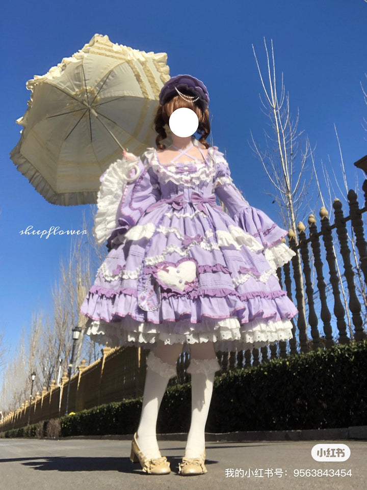 Perfect Original Design~Audelia~Plus Size Sweet Lolita OP with Halter Neckline