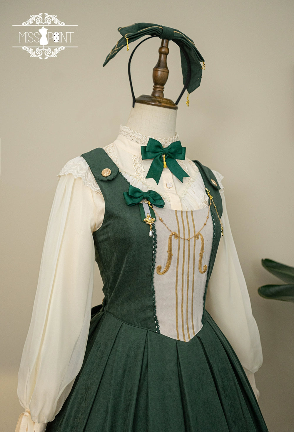 (BFM)Miss Point~Customized Lolita Jumper Dress~Elegant College Lolita JSK 32198:377346