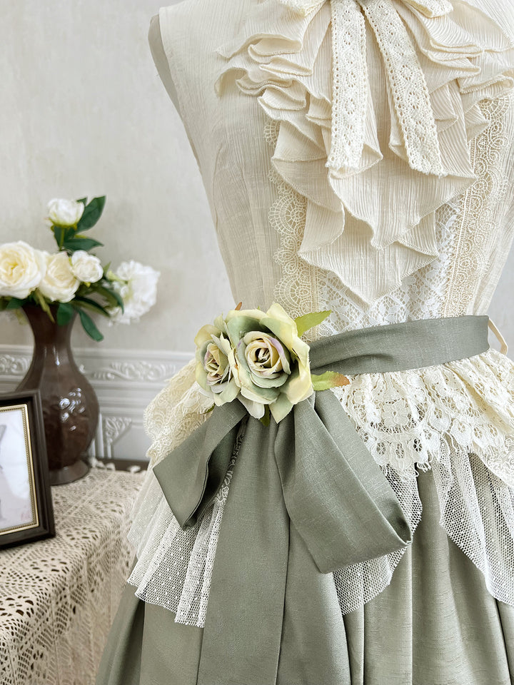 Designer's Gift~Morning Moments~Summer Classic Lolita Skirt Set with Breathable Fabric