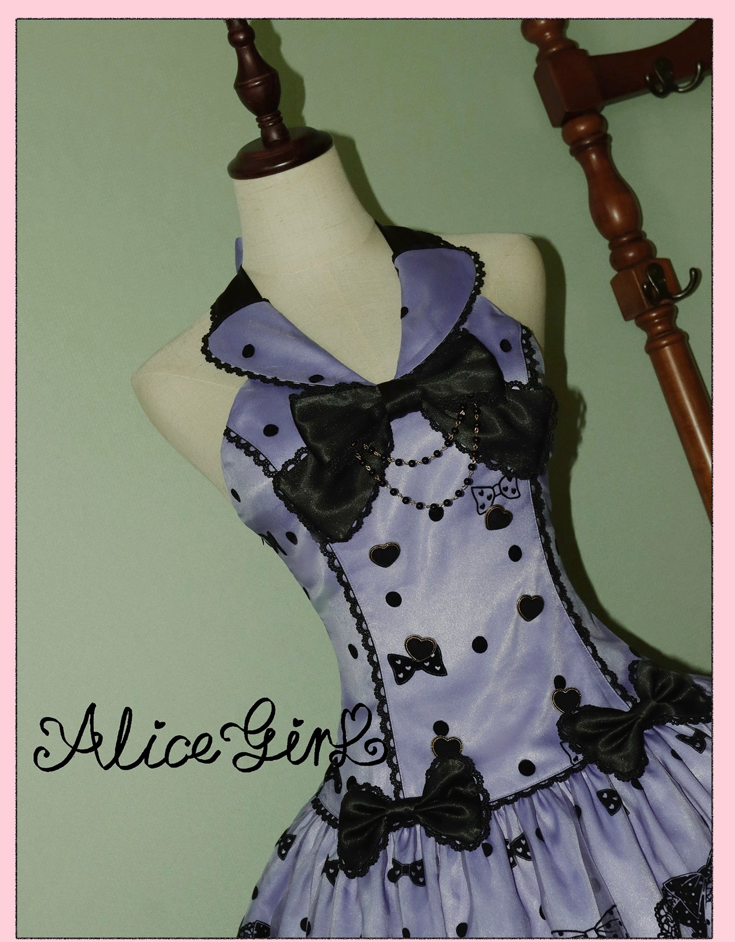 Alice Girl - Brown Sugar Bear - Printed Sweet Lolita Dress, Multiple Styles 43697:783317