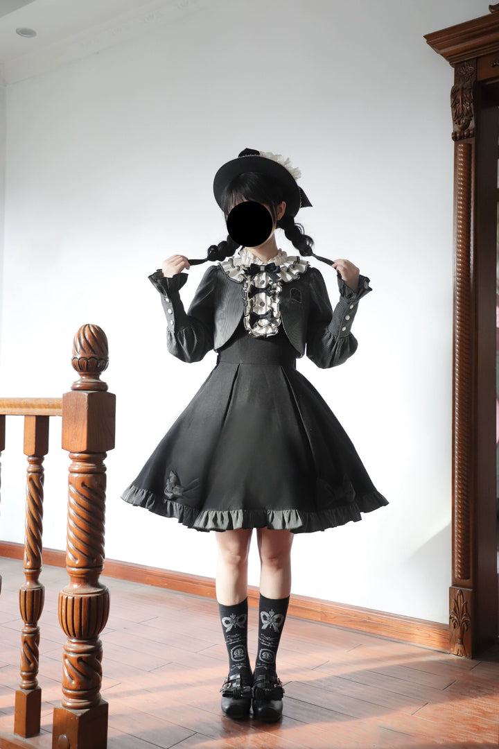 Chunhewusan~Viorel Nocturne~Classic Lolita OP Elegant Lolita Dress   