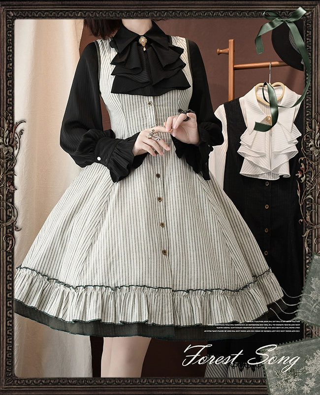 Forest Song~Artemis~ Classic Lolita JSK Double Sided Lolita Dress   