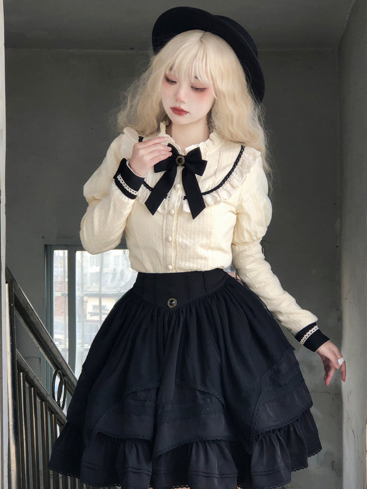 (Buyforme)Uncle Wall Original~Rich Girl~Elegant Lolita SK and Shirt   