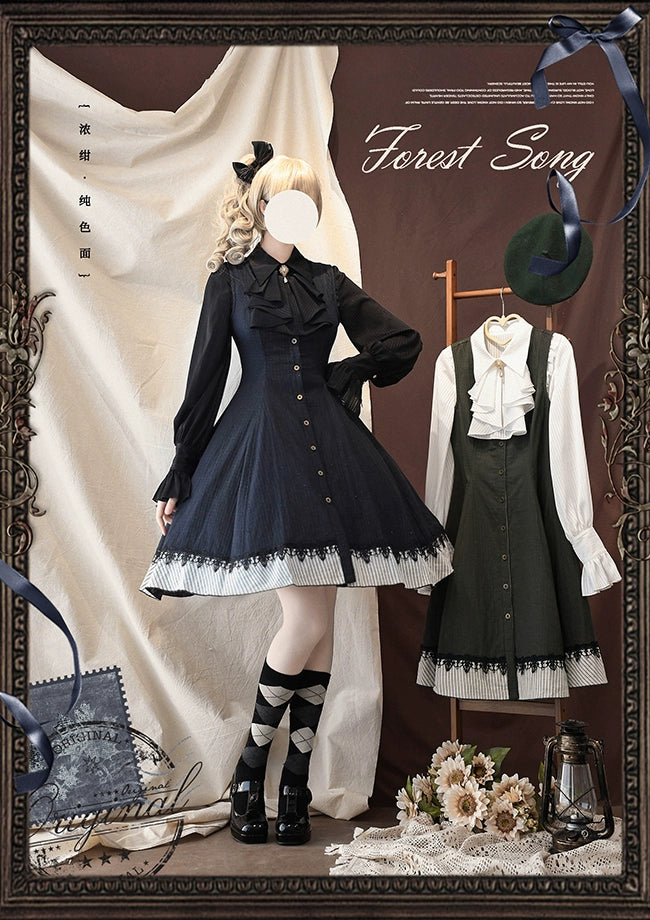 Forest Song~Artemis~ Classic Lolita JSK Double Sided Lolita Dress   