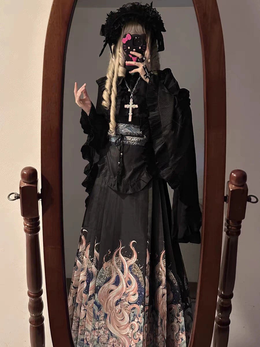 Honey Princess - Handmade Gothic Lolita BNT Halloween Lolita Hat