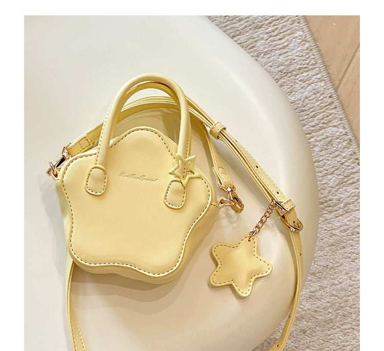 NanNanspecial~Egg Milk Star~Sweet Lolita Bag Milk Yellow Handbag   